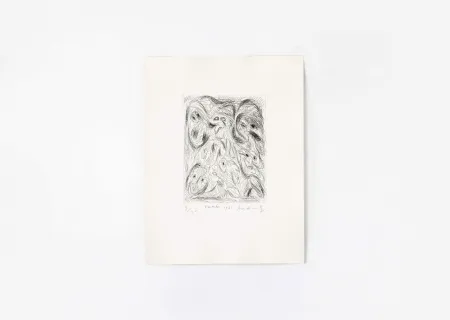 Incisione Alechinsky - Fumées