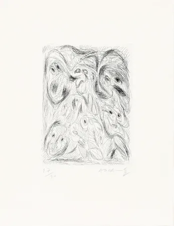 Acquaforte Alechinsky - Fumées