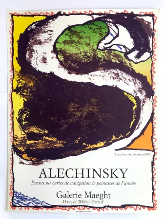 Manifesti Alechinsky - Galerie Maeght