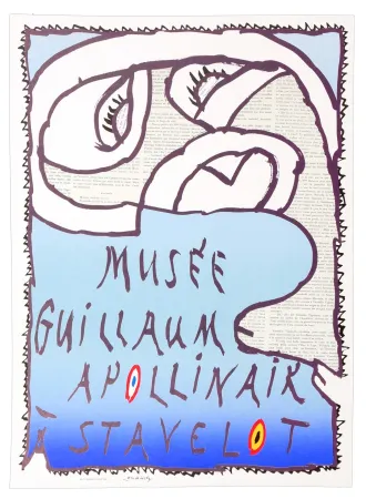 Manifesti Alechinsky - Guillaume Apollinaire