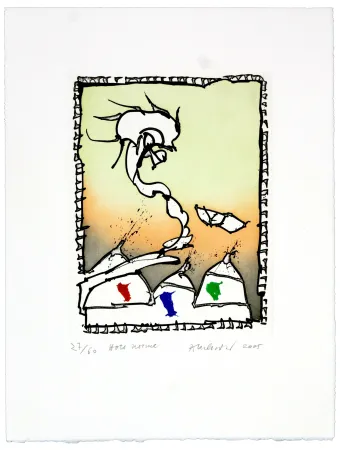 Incisione Alechinsky - Hors Normes