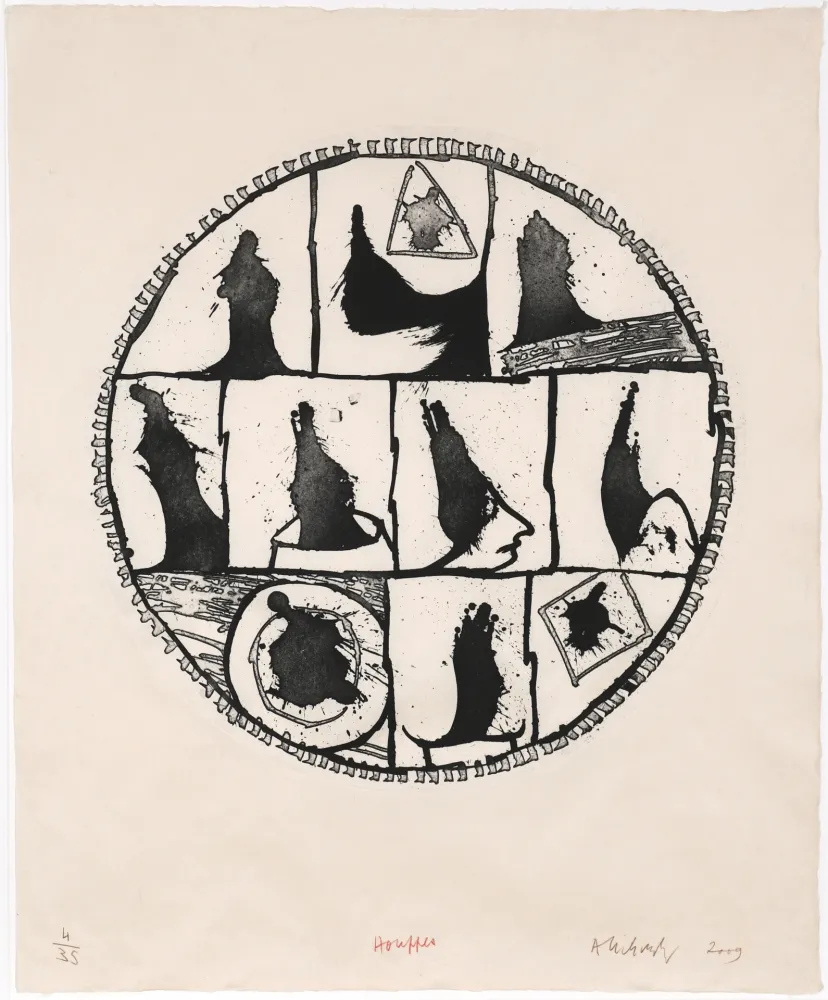 Acquaforte Alechinsky - Houppes