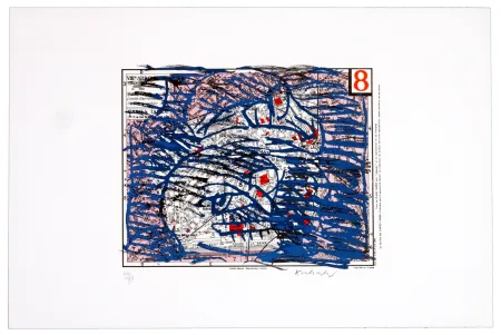 Litografia Alechinsky - Huitième arrondissement (Paris)