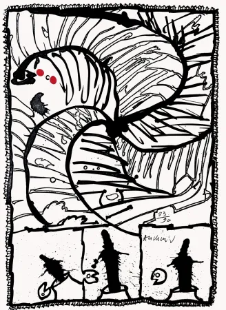 Acquaforte Alechinsky - Inconnu