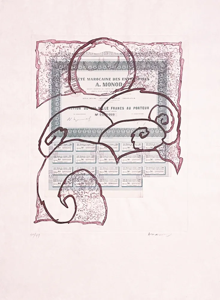 Acquaforte Alechinsky - Krach