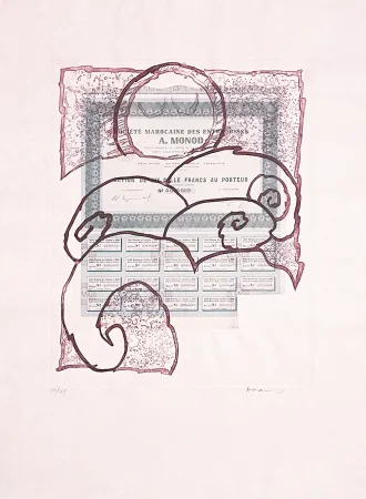 Acquaforte Alechinsky - Krach