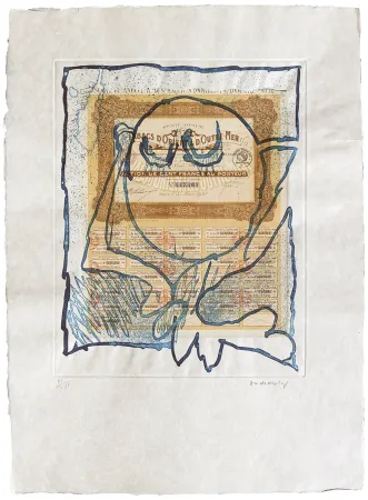 Acquaforte Alechinsky - Krach II.