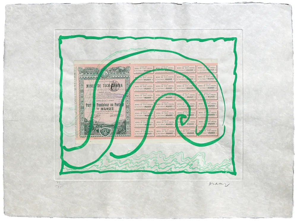 Acquaforte Alechinsky - Krach III.