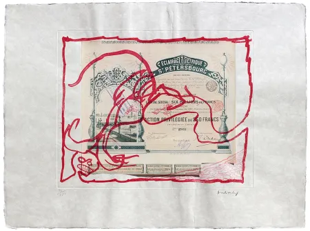 Acquaforte Alechinsky - Krach IV.