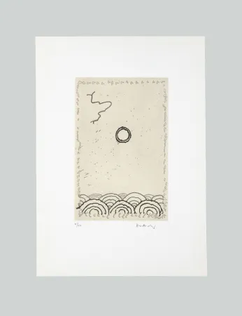 Acquaforte E Acquatinta Alechinsky - La Cerclitude 1