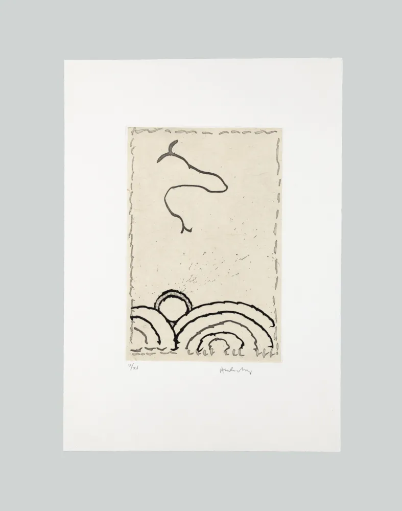 Acquaforte E Acquatinta Alechinsky - La Cerclitude 2