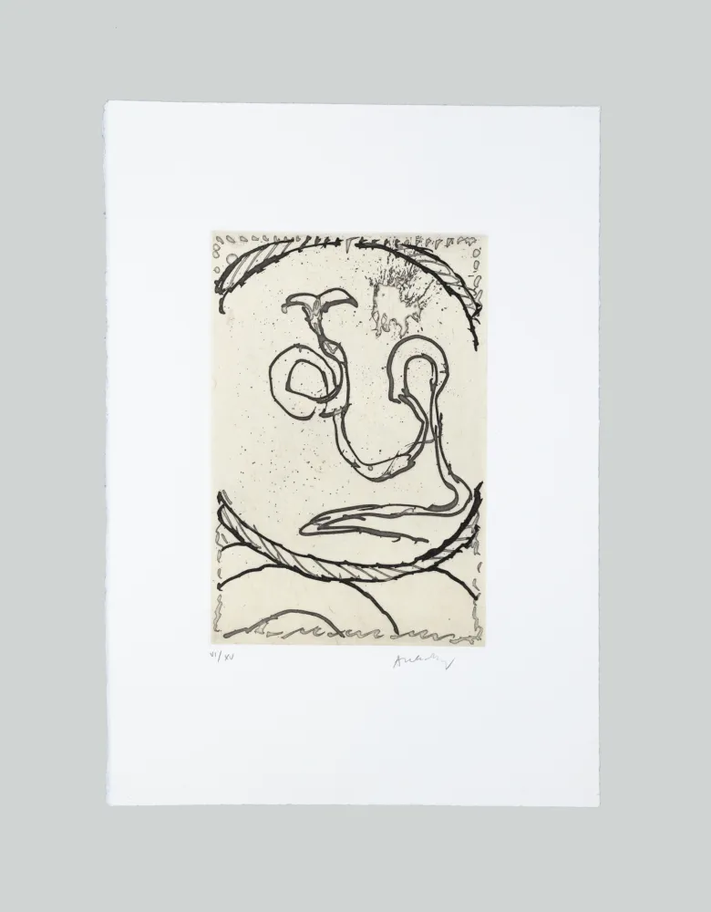 Acquaforte E Acquatinta Alechinsky - La Cerclitude 9