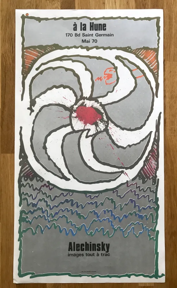 Manifesti Alechinsky - La Hune / images tout à trac