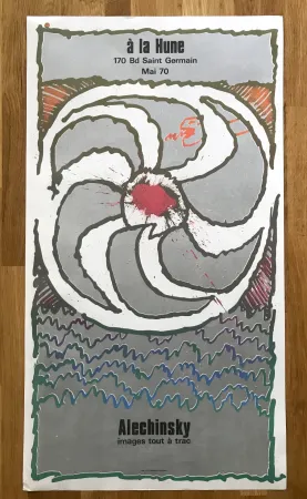 Manifesti Alechinsky - La Hune / images tout à trac