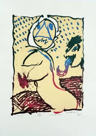 Litografia Alechinsky - La taille douce