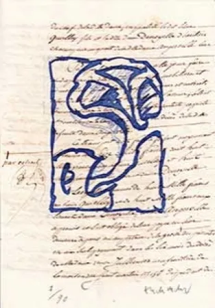 Incisione Alechinsky - La vie comme elle tourne