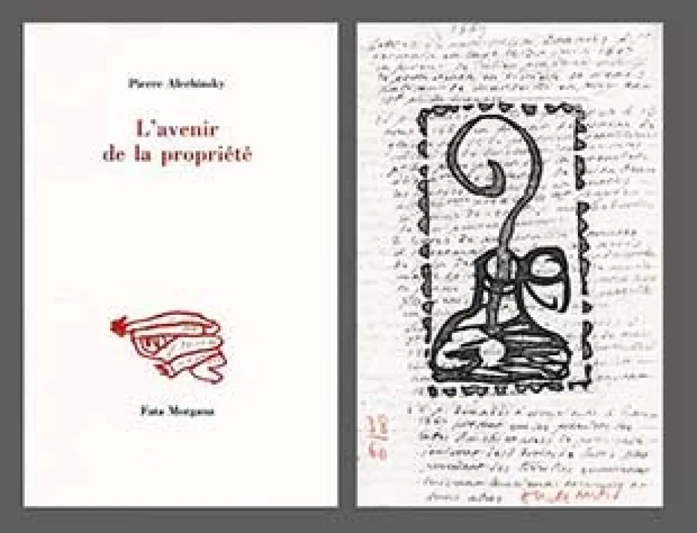 Libro Illustrato Alechinsky - L'avenir de la propriété