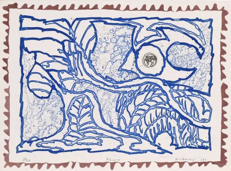 Acquaforte Alechinsky - Le chien roi – Rhizome