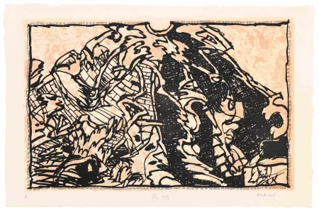 Acquaforte Alechinsky - Le Fort de Touillon