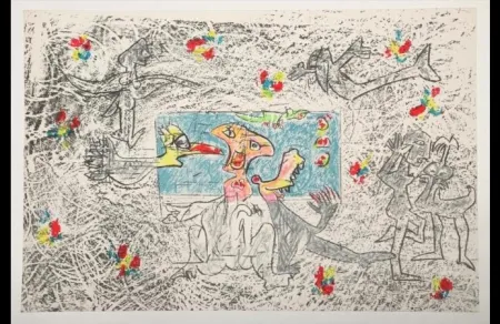 Libro Illustrato Alechinsky - Le Grand Jamais