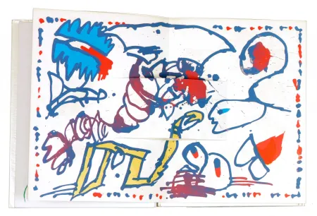 Libro Illustrato Alechinsky - LE GRAND JAMAIS - Alechinsky/Joyce Mansour/Matta