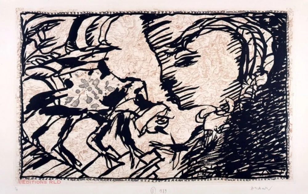 Acquaforte E Acquatinta Alechinsky - Le retour au foyer