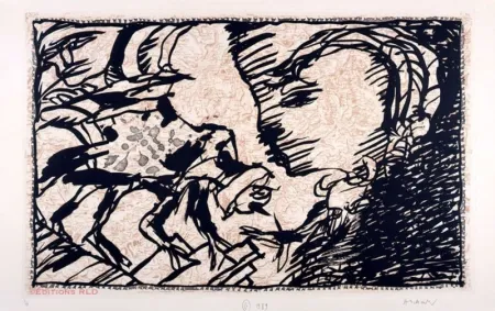 Acquaforte E Acquatinta Alechinsky - Le retour au foyer