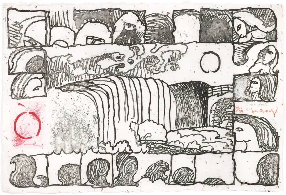 Acquaforte Alechinsky - L'eau forte