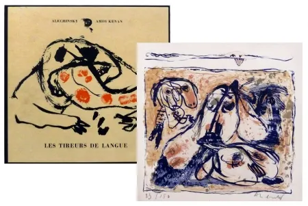 Libro Illustrato Alechinsky - Les tireurs de langue