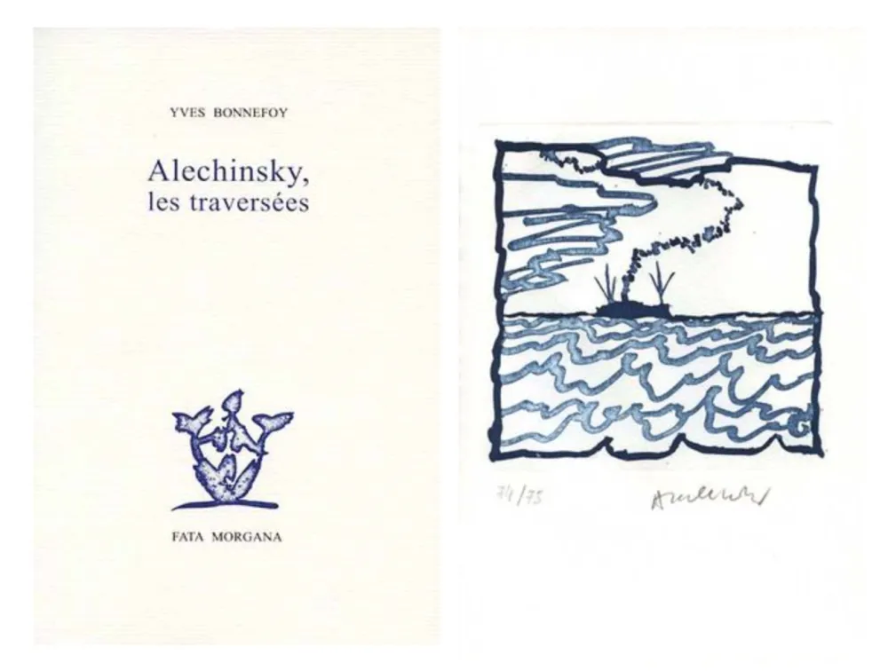 Libro Illustrato Alechinsky - Les traversées