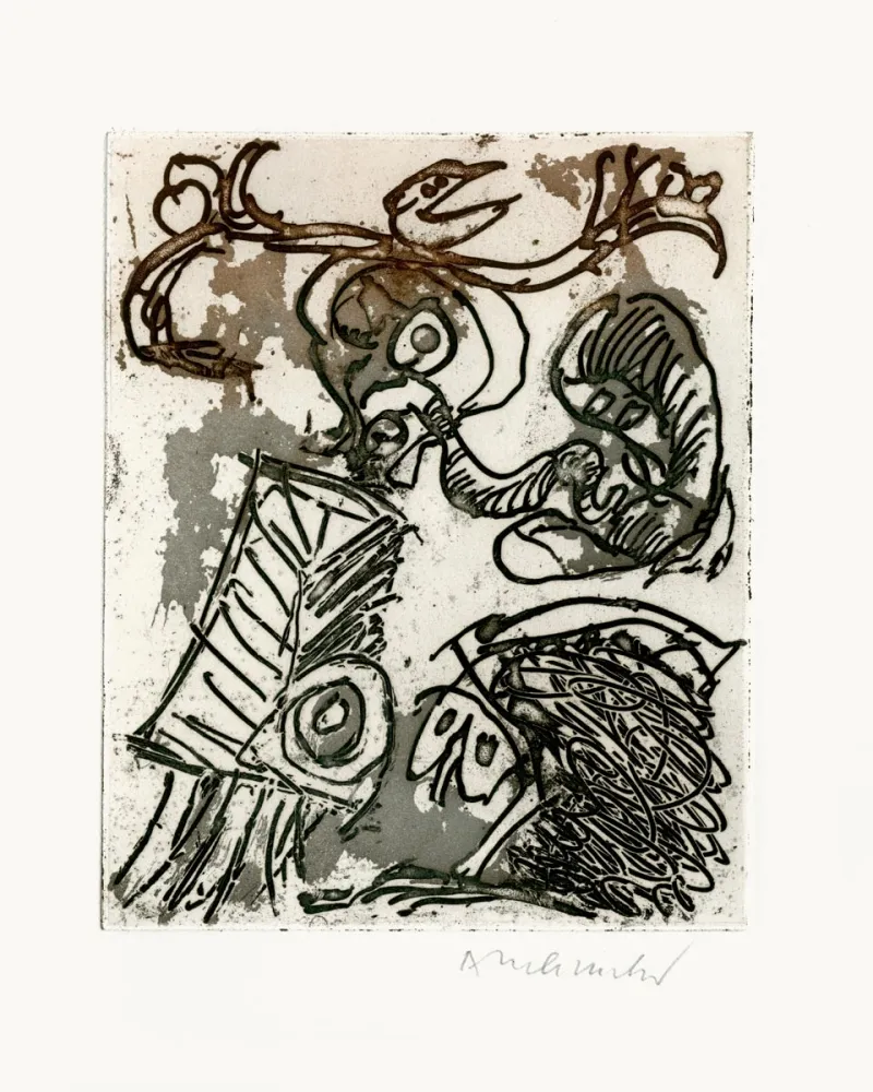 Libro Illustrato Alechinsky - L'espace d'un doute