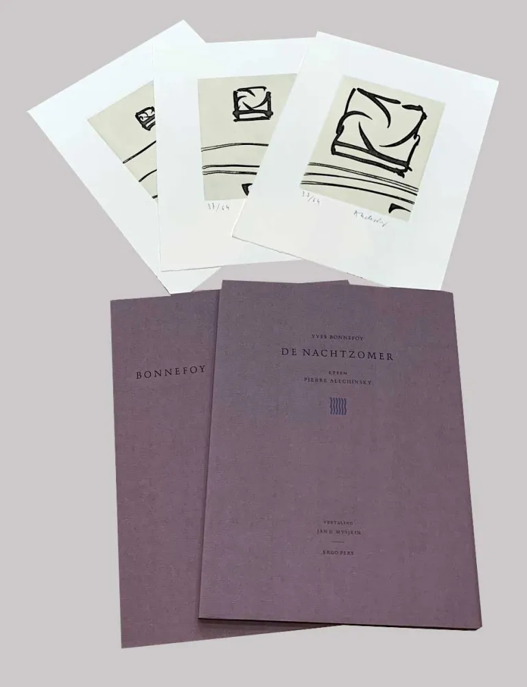 Libro Illustrato Alechinsky - L'été de nuit