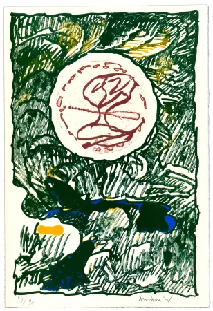 Incisione Alechinsky - L'excédante 2