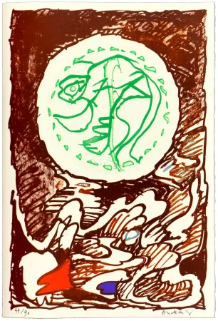 Incisione Alechinsky - L'excédante 3