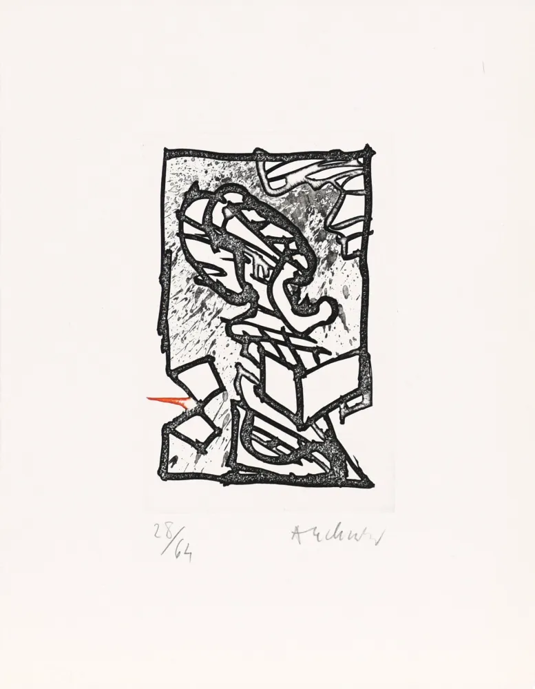 Acquaforte Alechinsky - Lichthouwen