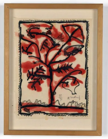 Incisione Alechinsky - Lieu dit