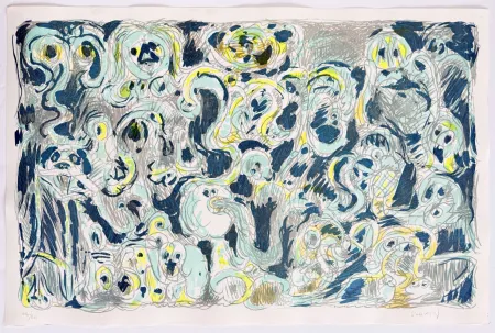 Litografia Alechinsky - L’inconditionnement humain