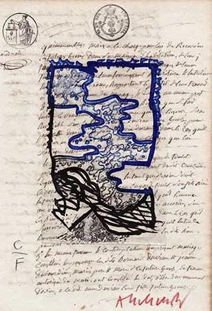 Incisione Alechinsky - L'Or Noir