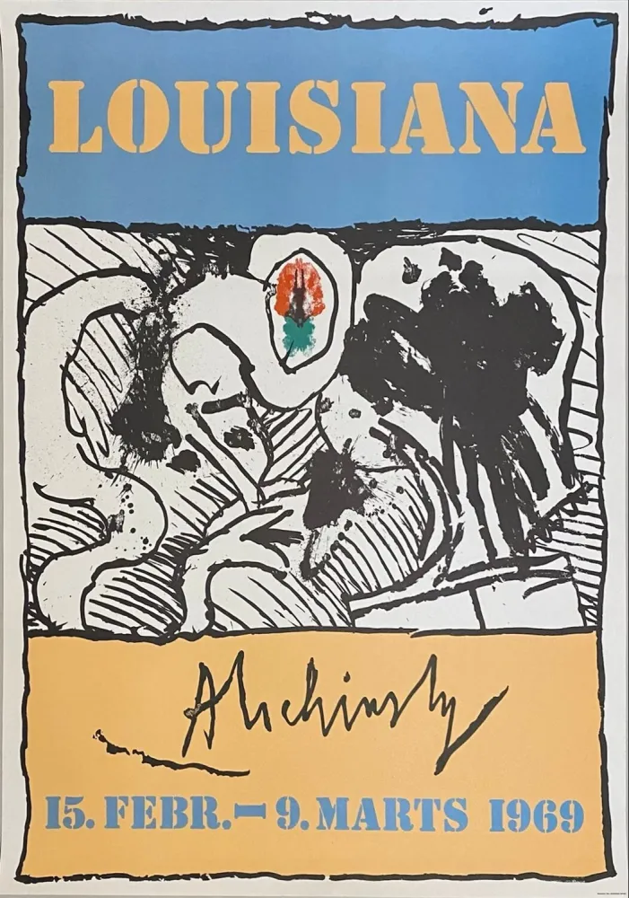 Manifesti Alechinsky - Louisiana