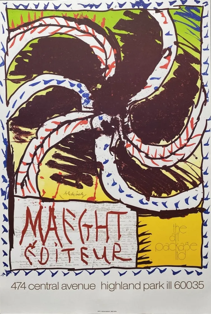 Manifesti Alechinsky - Maeght Editeur