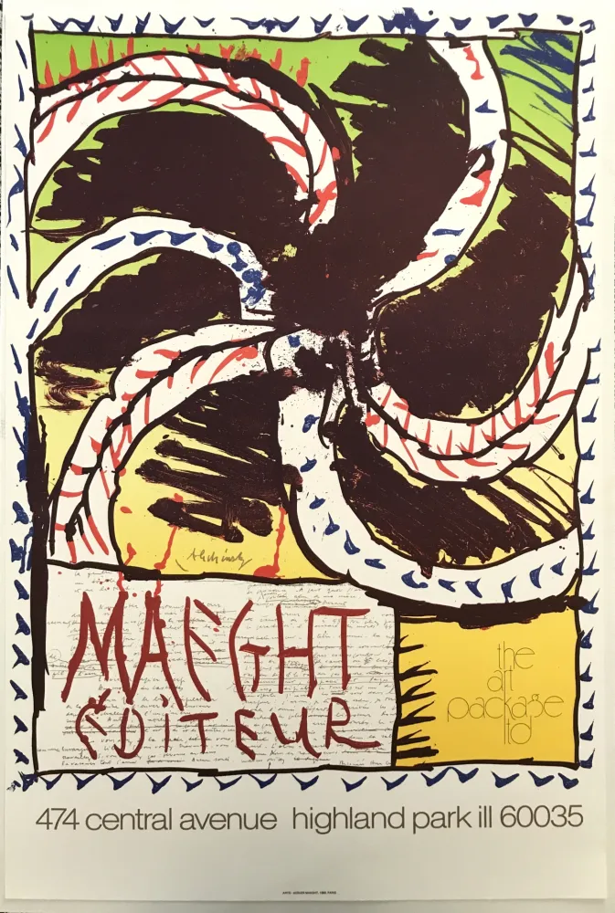 Manifesti Alechinsky - Maeght éditeur NY