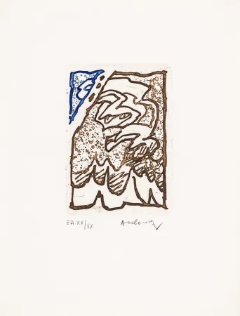 Acquaforte E Acquatinta Alechinsky - Maint corps des chambres 07