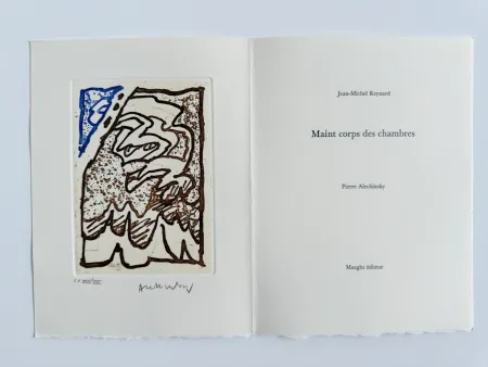 Acquaforte Alechinsky - Maint corps des chambres