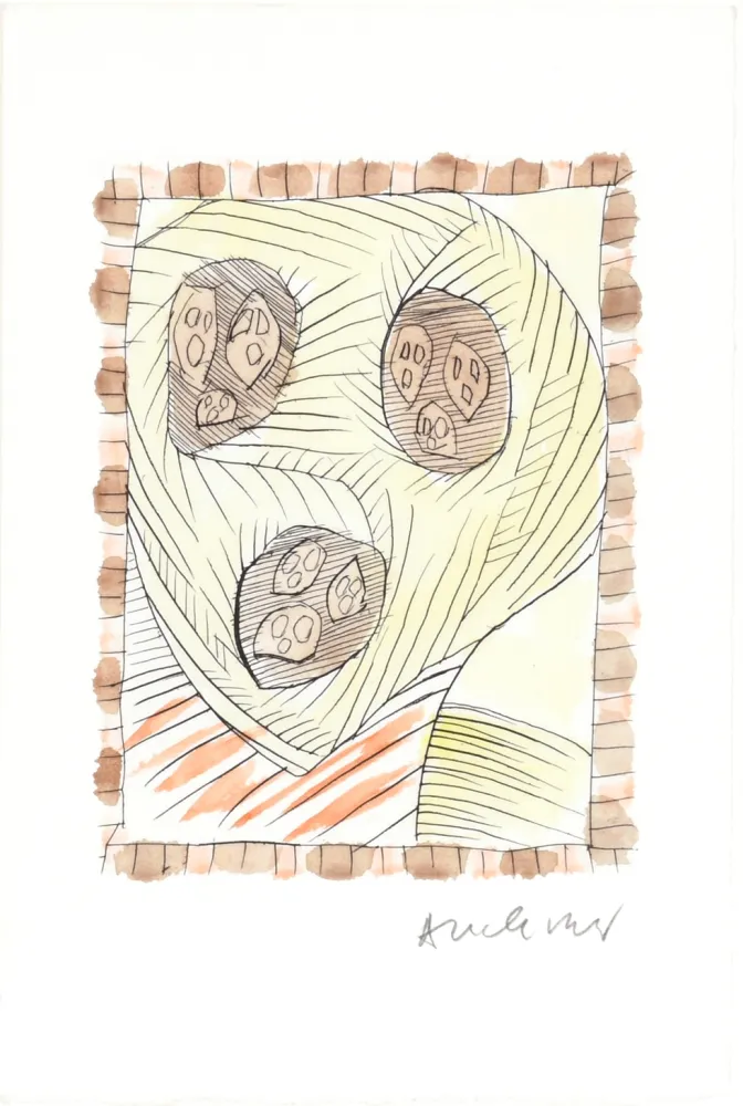 Acquaforte Alechinsky - Max Loreau