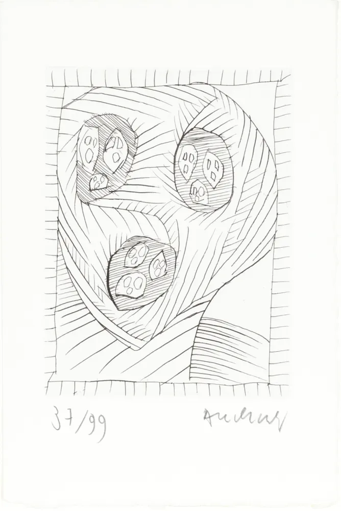 Acquaforte Alechinsky - Max Loreau