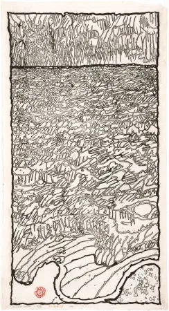 Acquaforte Alechinsky - Mouvement couvrant