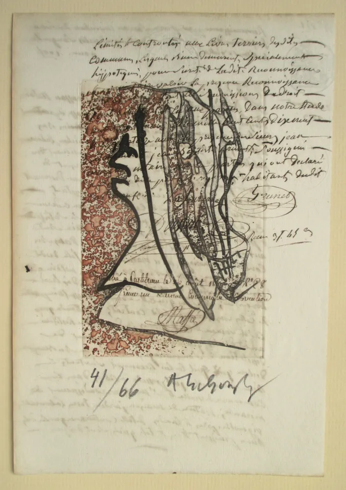 Acquatinta Alechinsky - No title