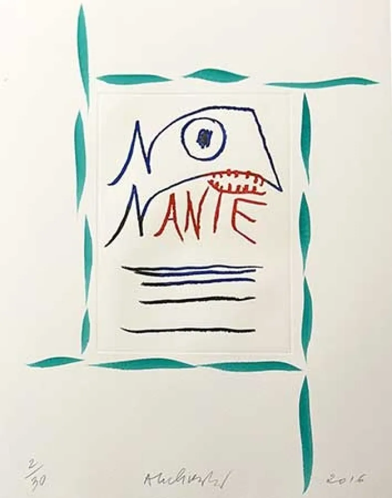 Incisione Alechinsky - Nonante