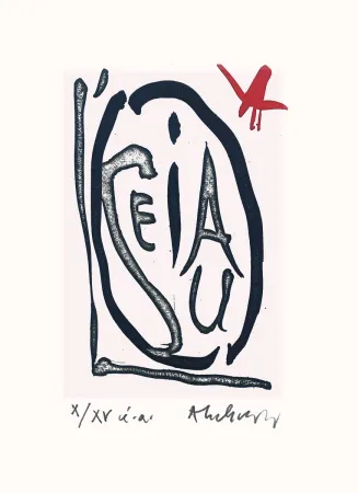 Libro Illustrato Alechinsky - Oiseau ailé des lacs