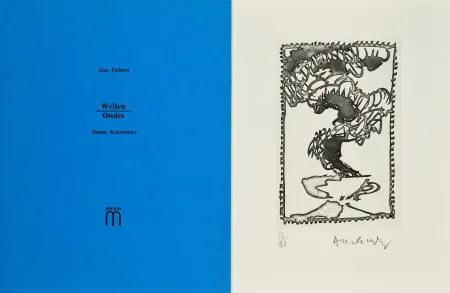 Libro Illustrato Alechinsky - Ondes